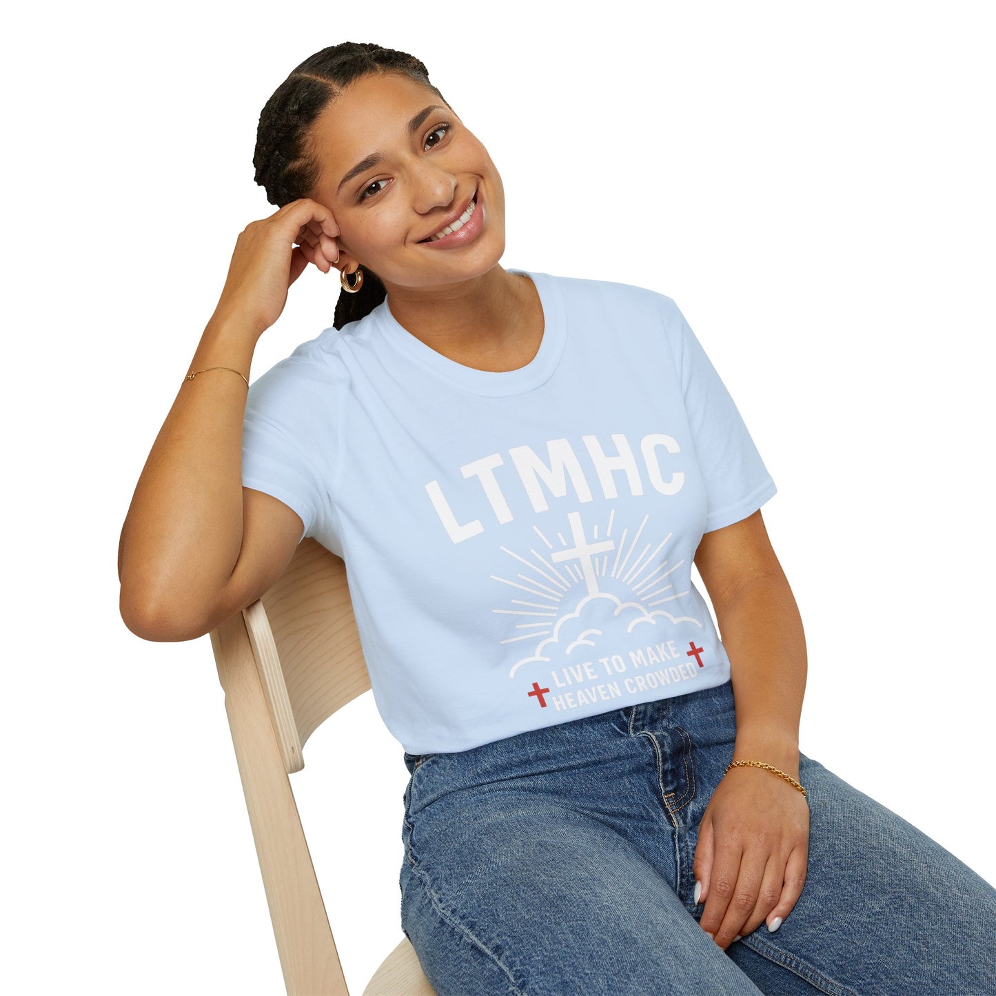 Live To Make Heaven Crowded - Unisex Softstyle T-Shirt