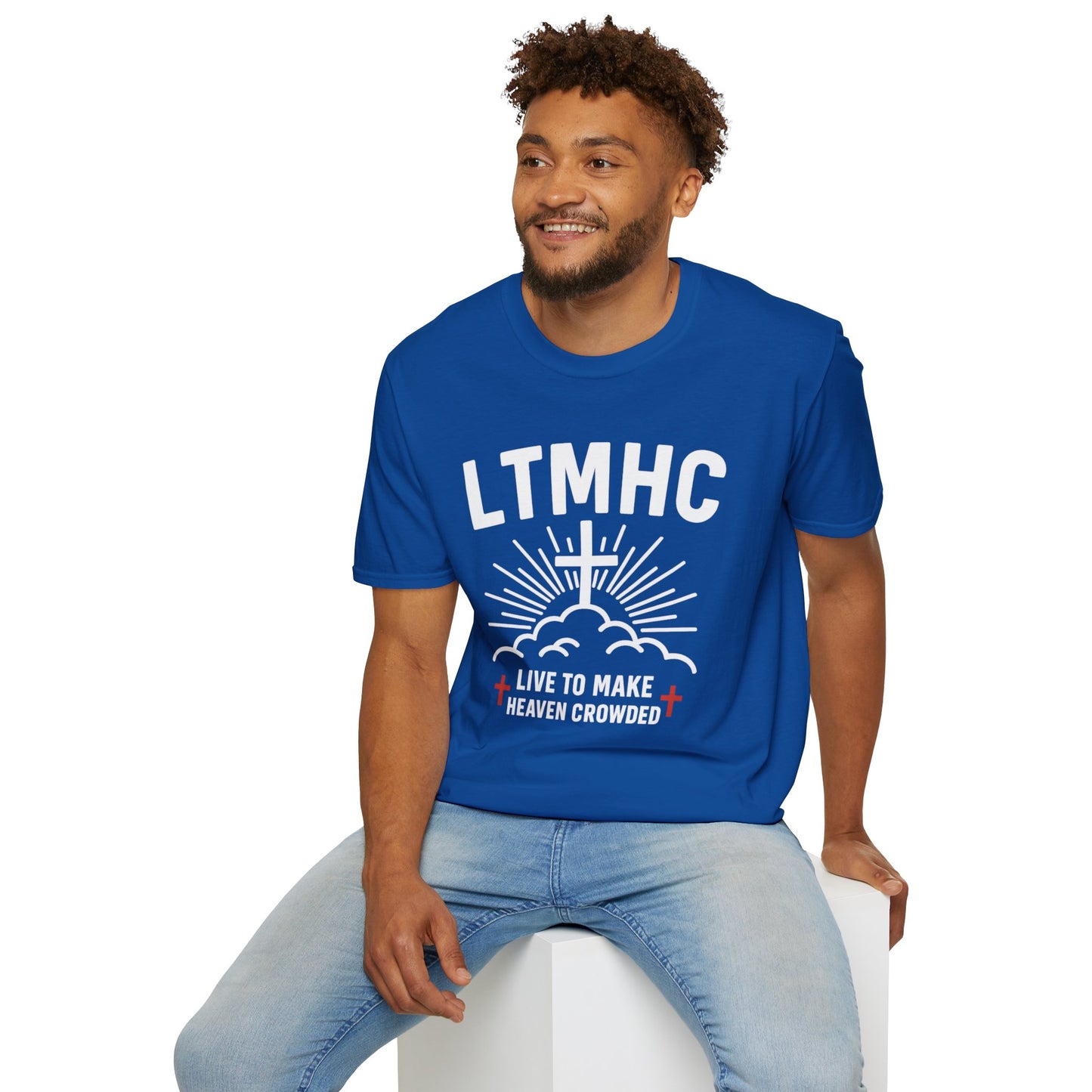Live To Make Heaven Crowded - Unisex Softstyle T-Shirt