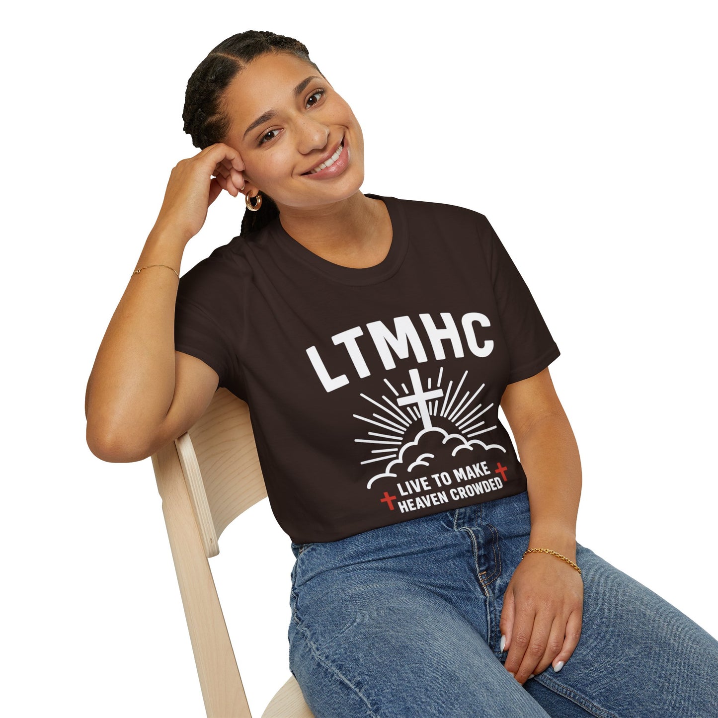 Live To Make Heaven Crowded - Unisex Softstyle T-Shirt