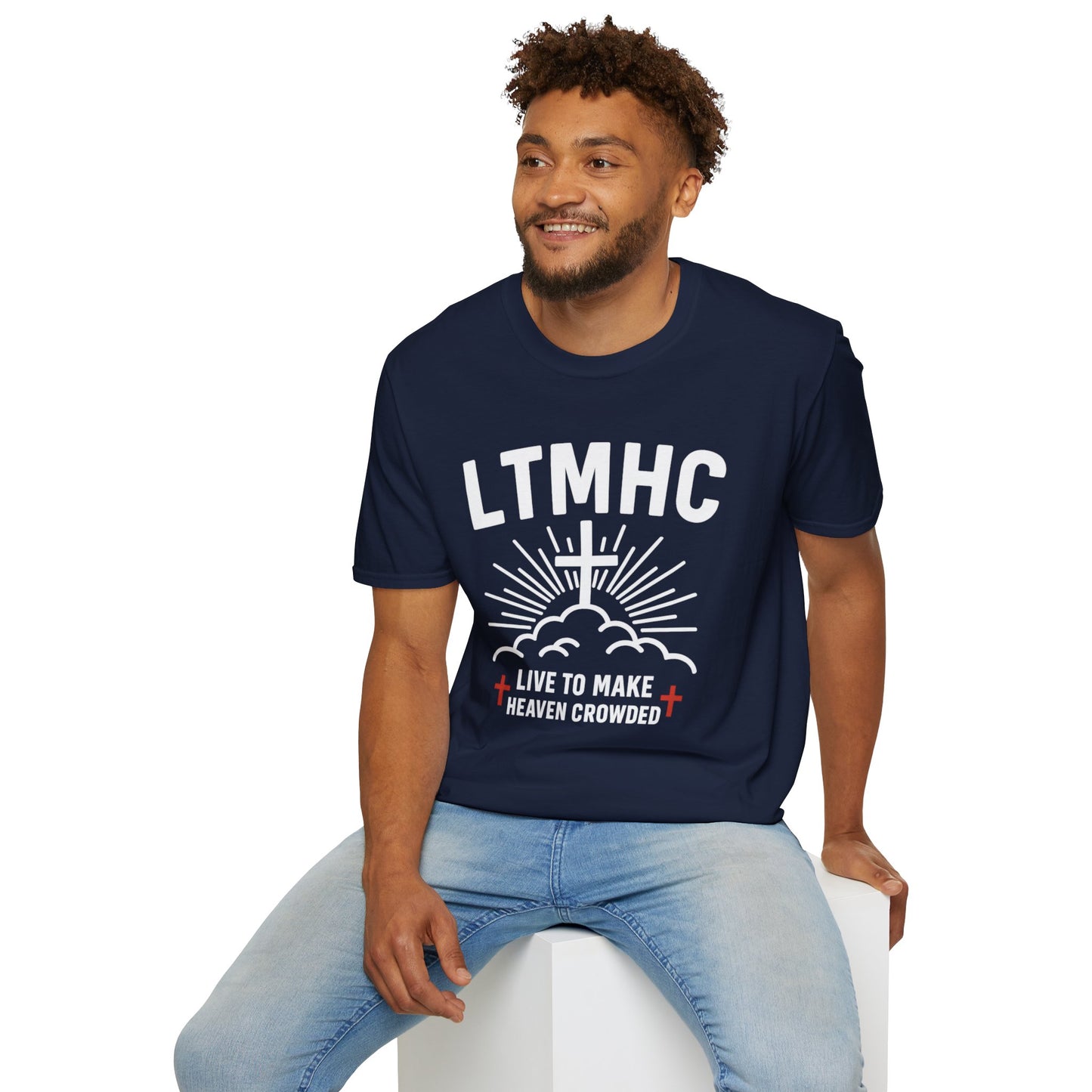 Live To Make Heaven Crowded - Unisex Softstyle T-Shirt