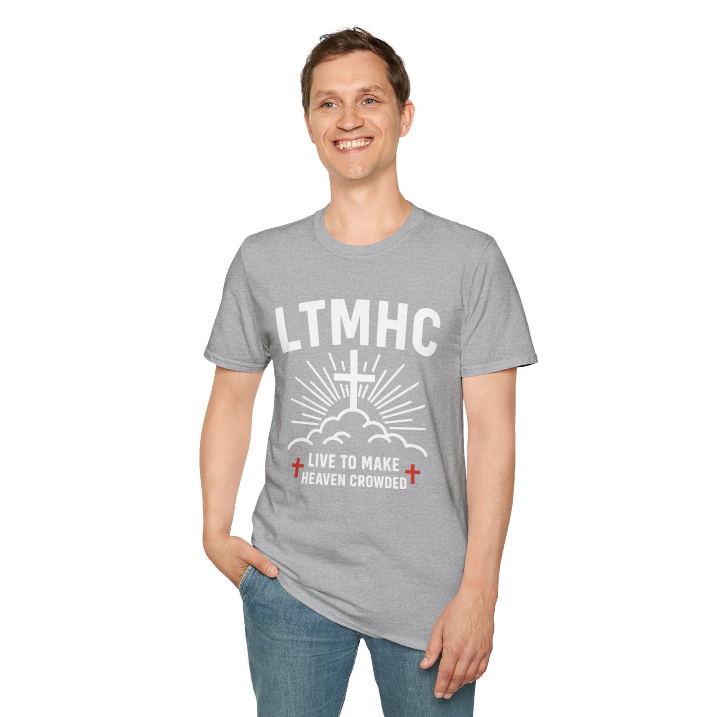 Live To Make Heaven Crowded - Unisex Softstyle T-Shirt