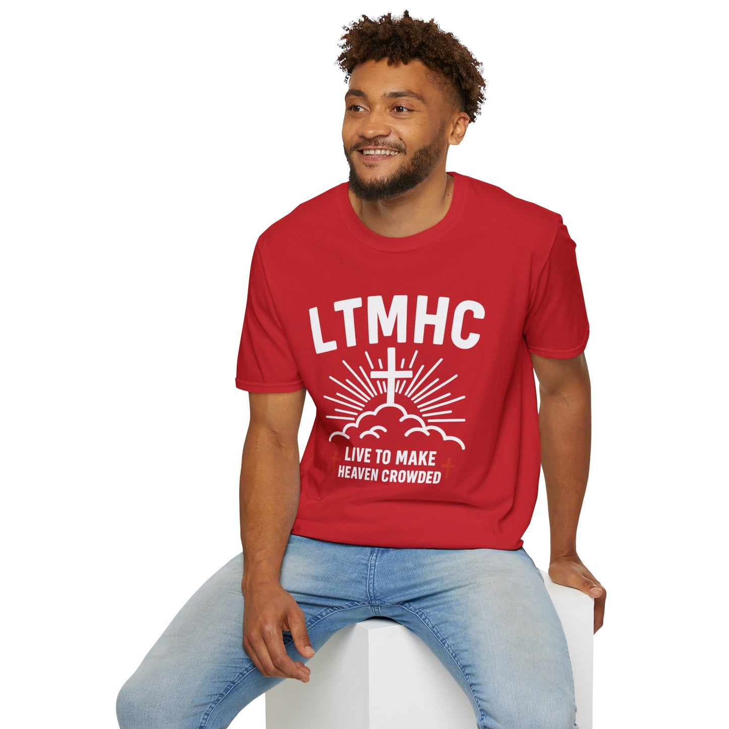 Live To Make Heaven Crowded - Unisex Softstyle T-Shirt