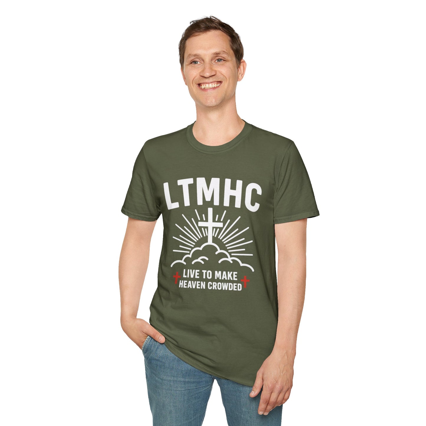 Live To Make Heaven Crowded - Unisex Softstyle T-Shirt
