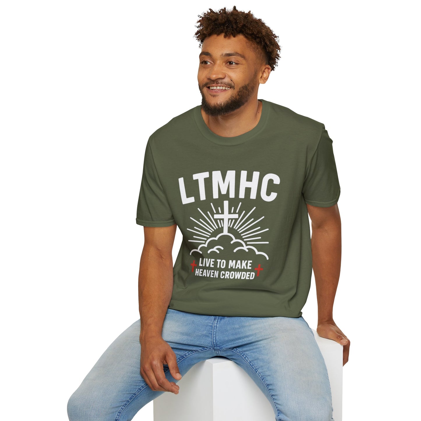 Live To Make Heaven Crowded - Unisex Softstyle T-Shirt