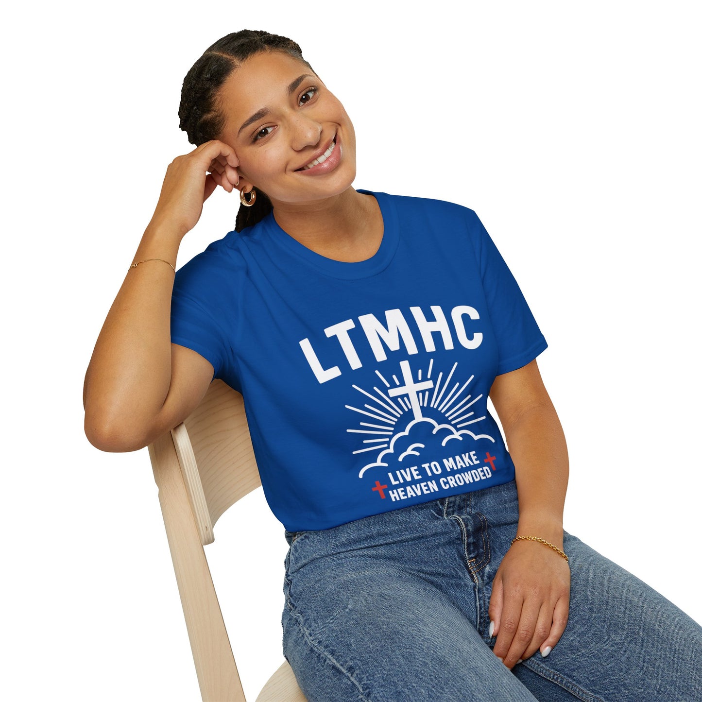 Live To Make Heaven Crowded - Unisex Softstyle T-Shirt