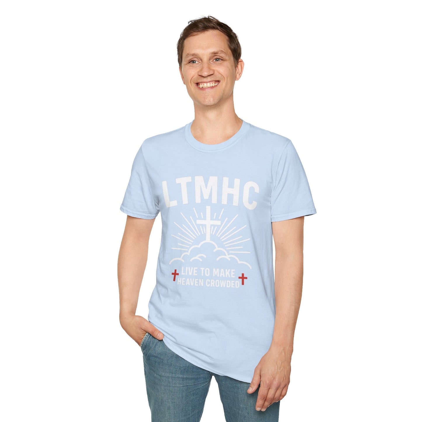 Live To Make Heaven Crowded - Unisex Softstyle T-Shirt
