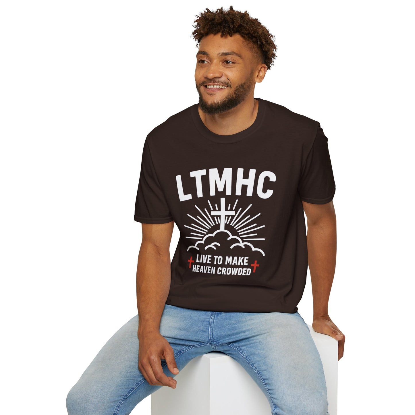 Live To Make Heaven Crowded - Unisex Softstyle T-Shirt