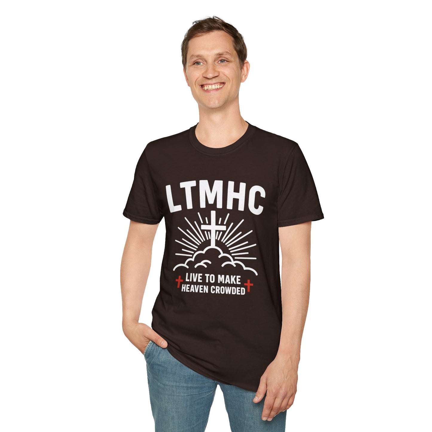Live To Make Heaven Crowded - Unisex Softstyle T-Shirt