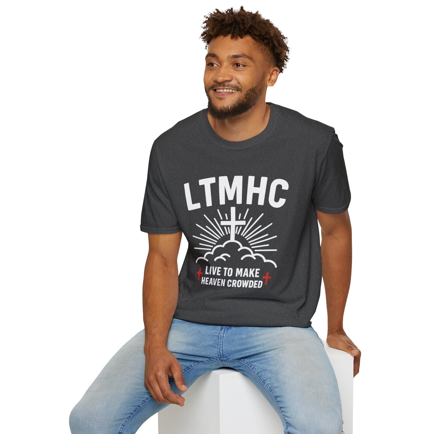Live To Make Heaven Crowded - Unisex Softstyle T-Shirt