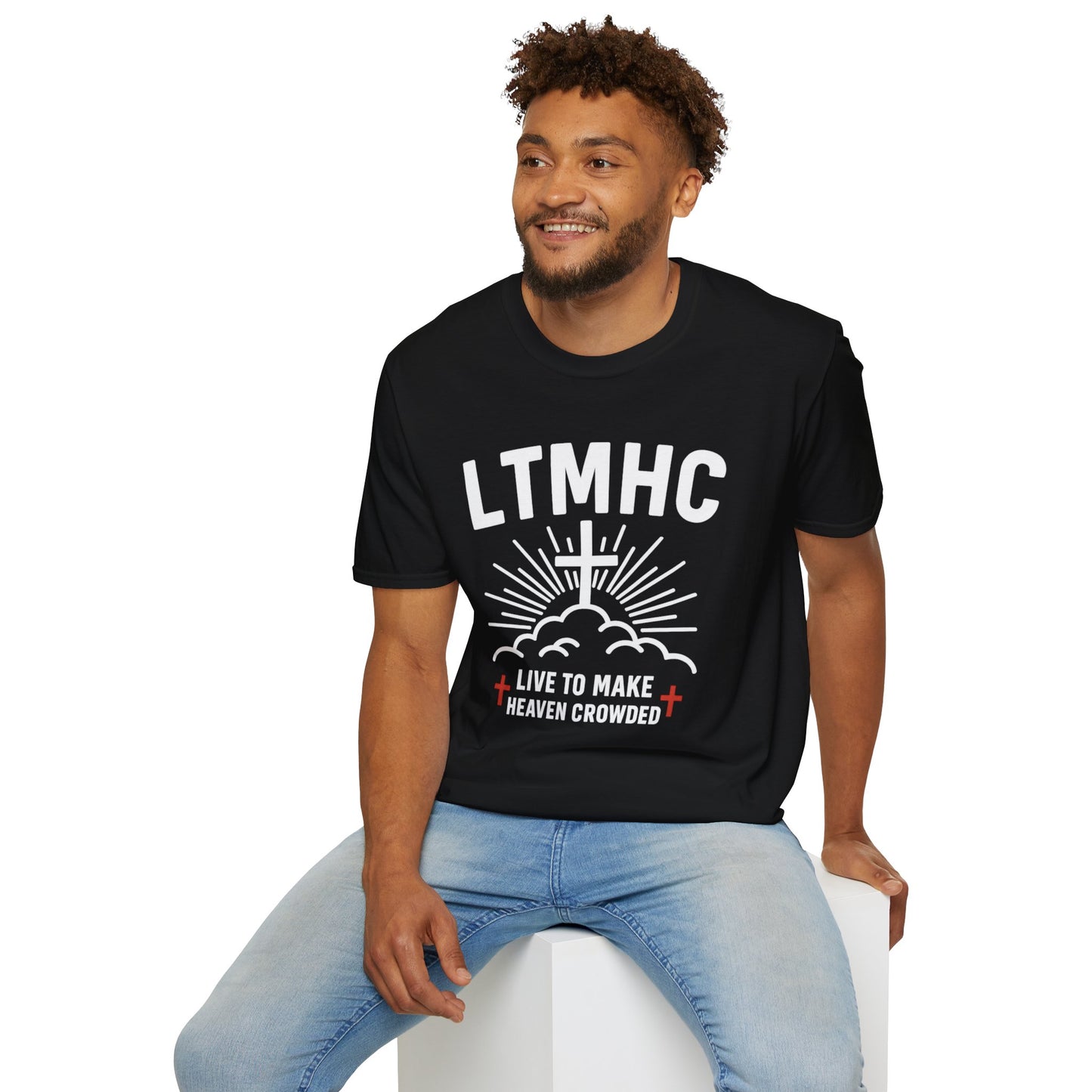 Live To Make Heaven Crowded - Unisex Softstyle T-Shirt