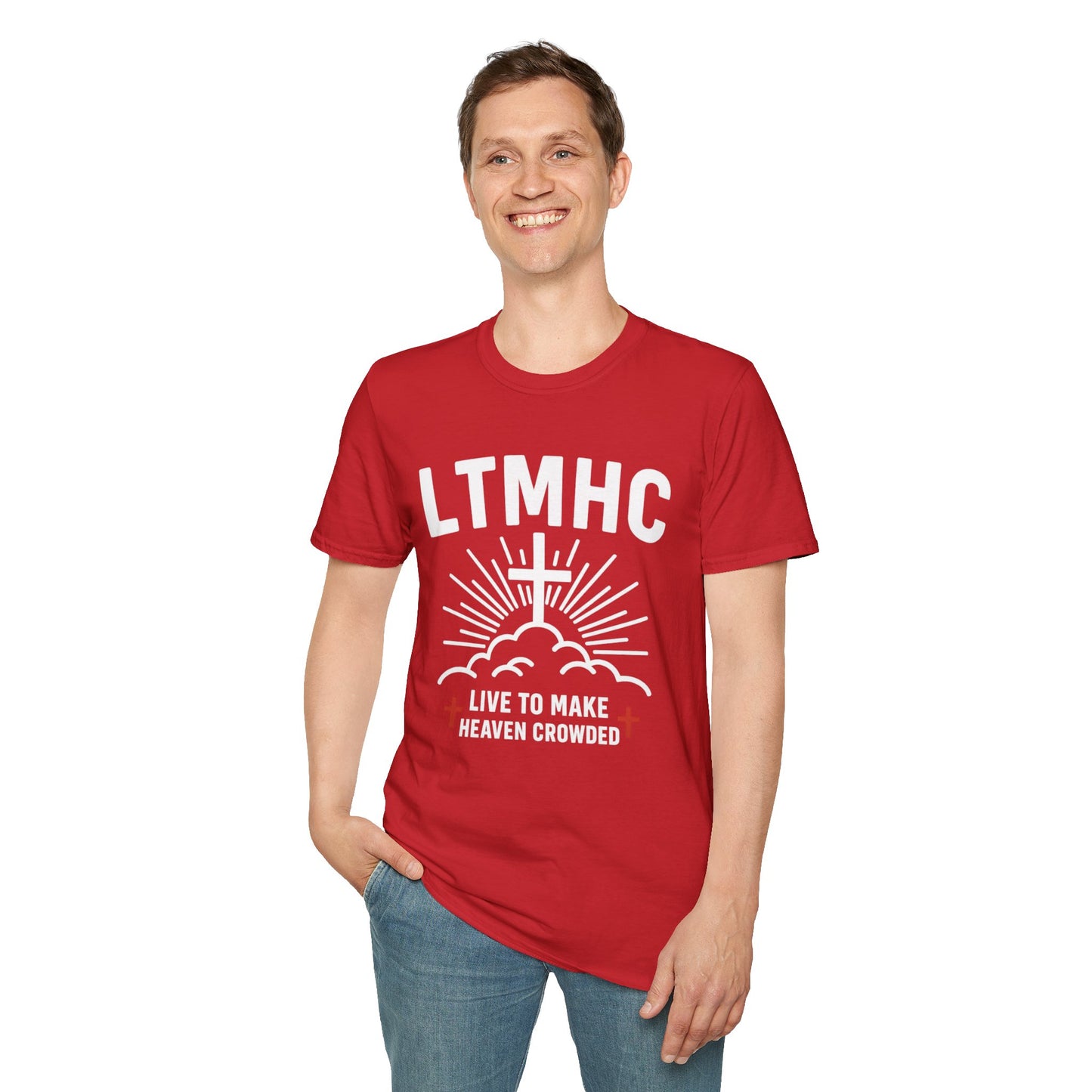 Live To Make Heaven Crowded - Unisex Softstyle T-Shirt