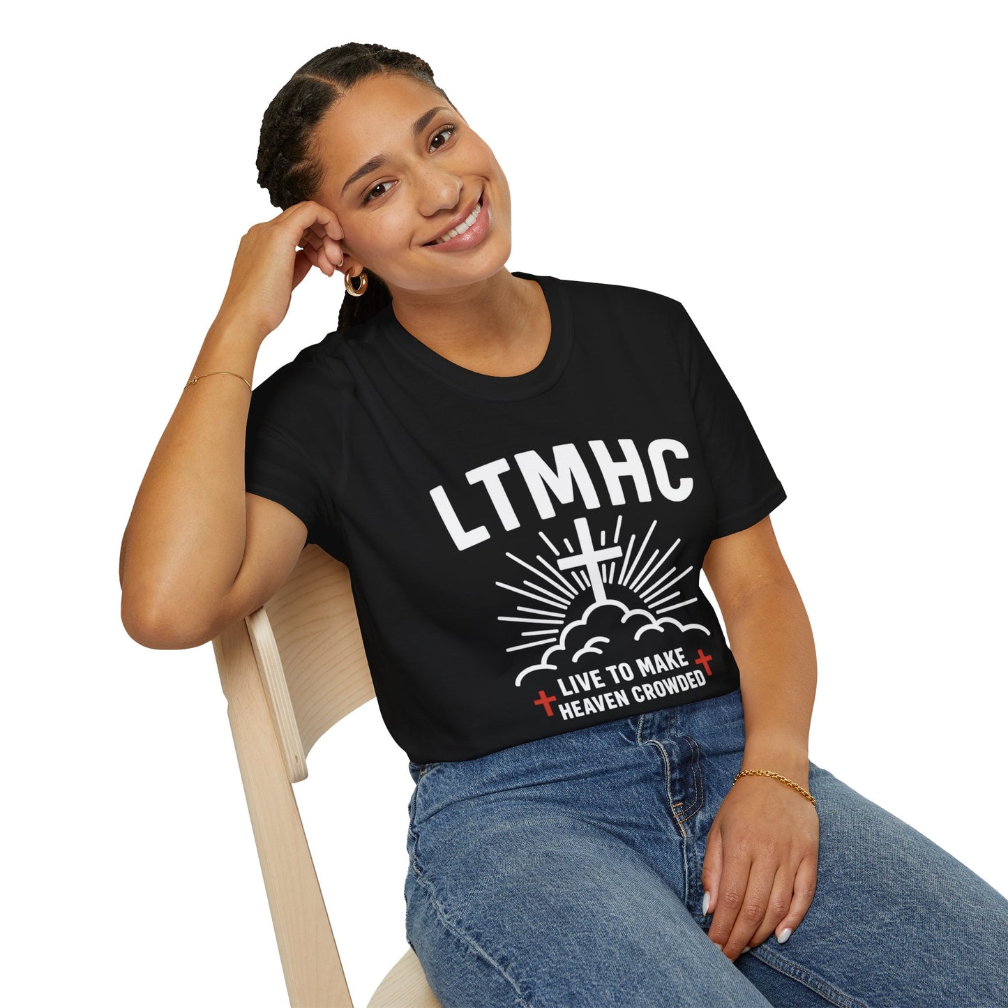 Live To Make Heaven Crowded - Unisex Softstyle T-Shirt