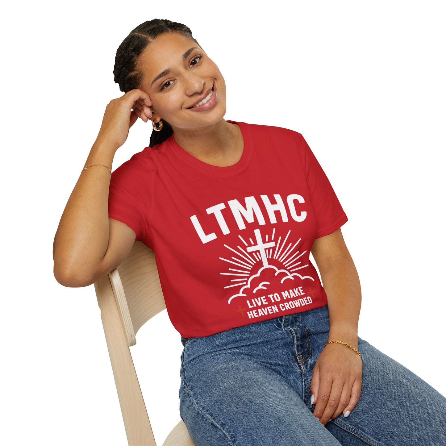Live To Make Heaven Crowded - Unisex Softstyle T-Shirt