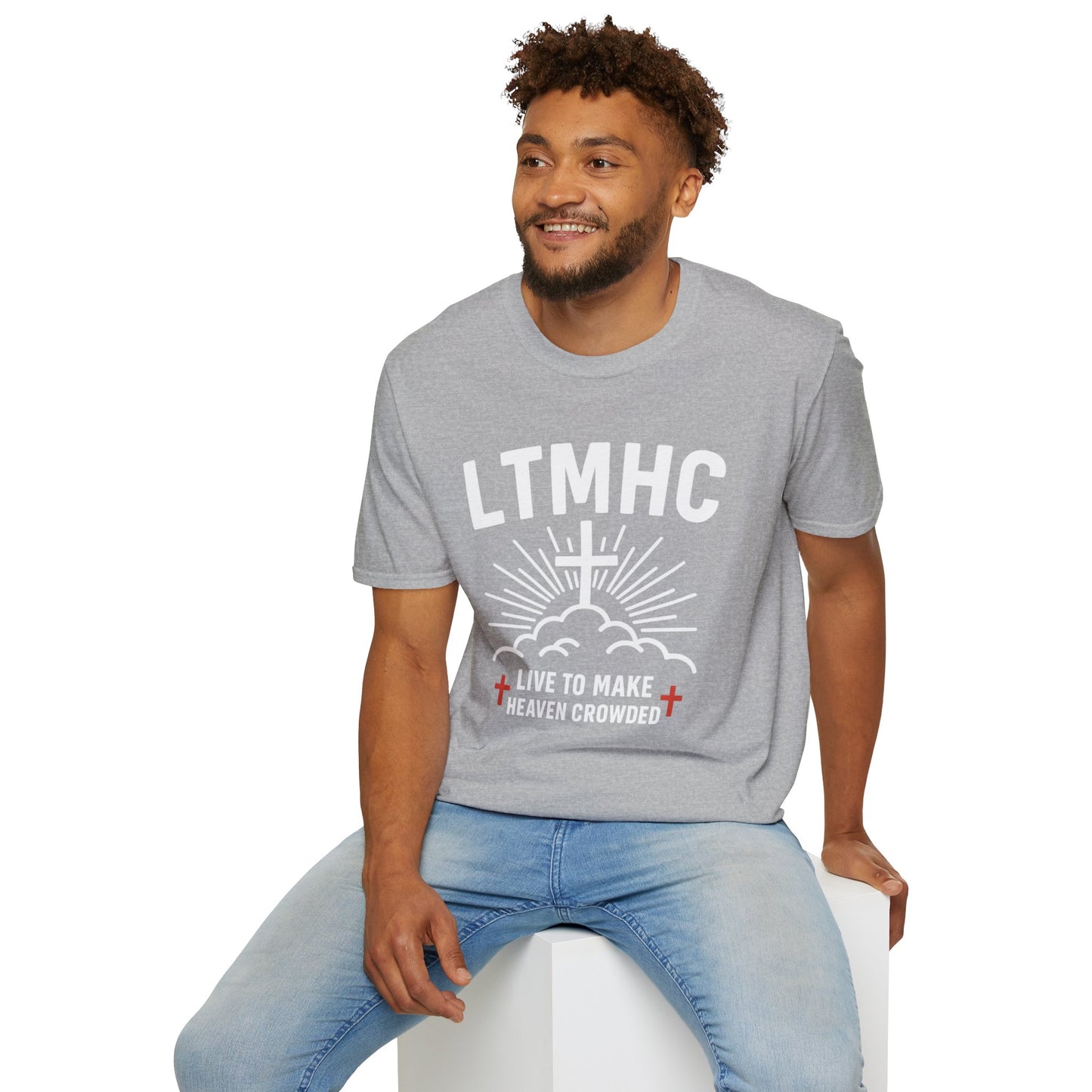 Live To Make Heaven Crowded - Unisex Softstyle T-Shirt