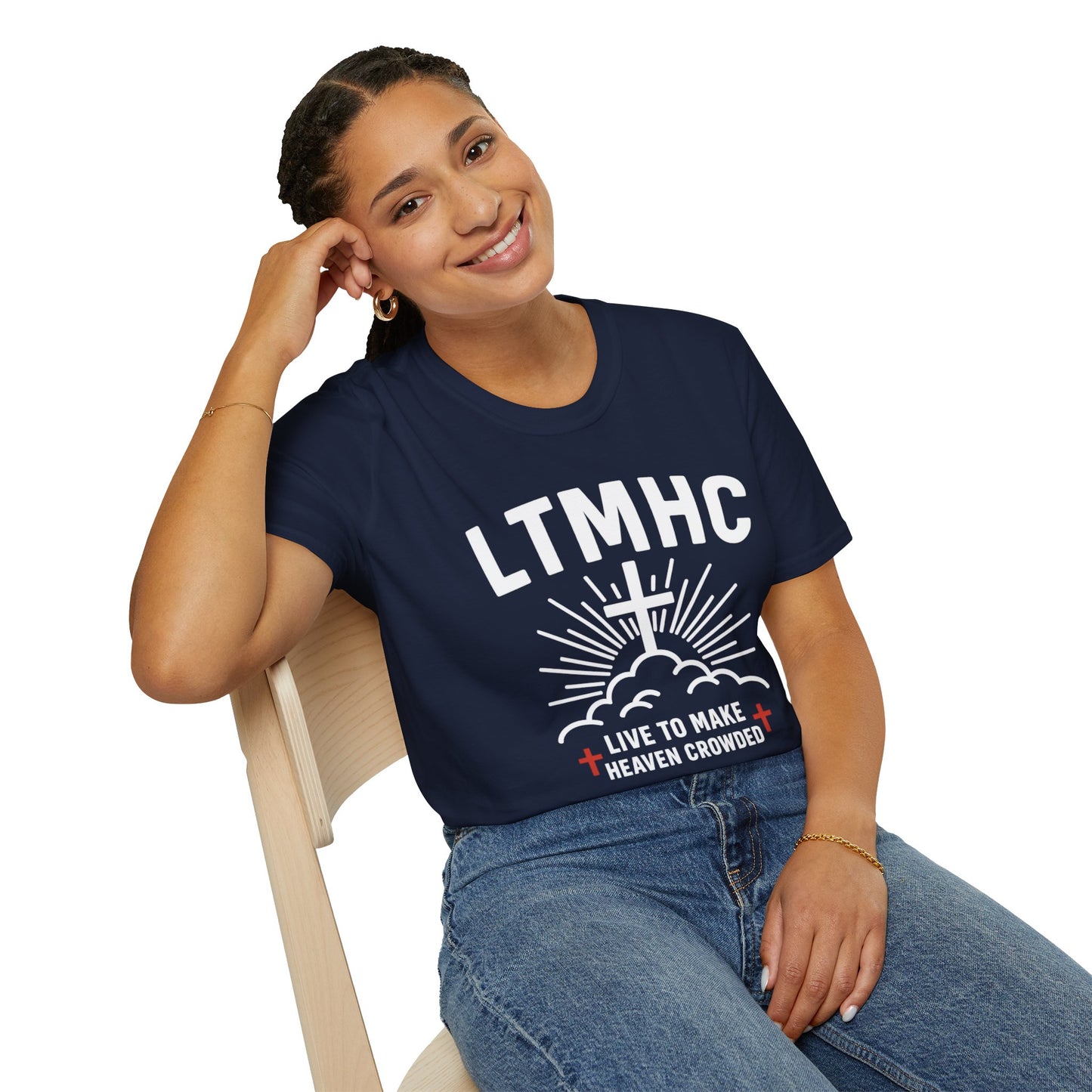 Live To Make Heaven Crowded - Unisex Softstyle T-Shirt