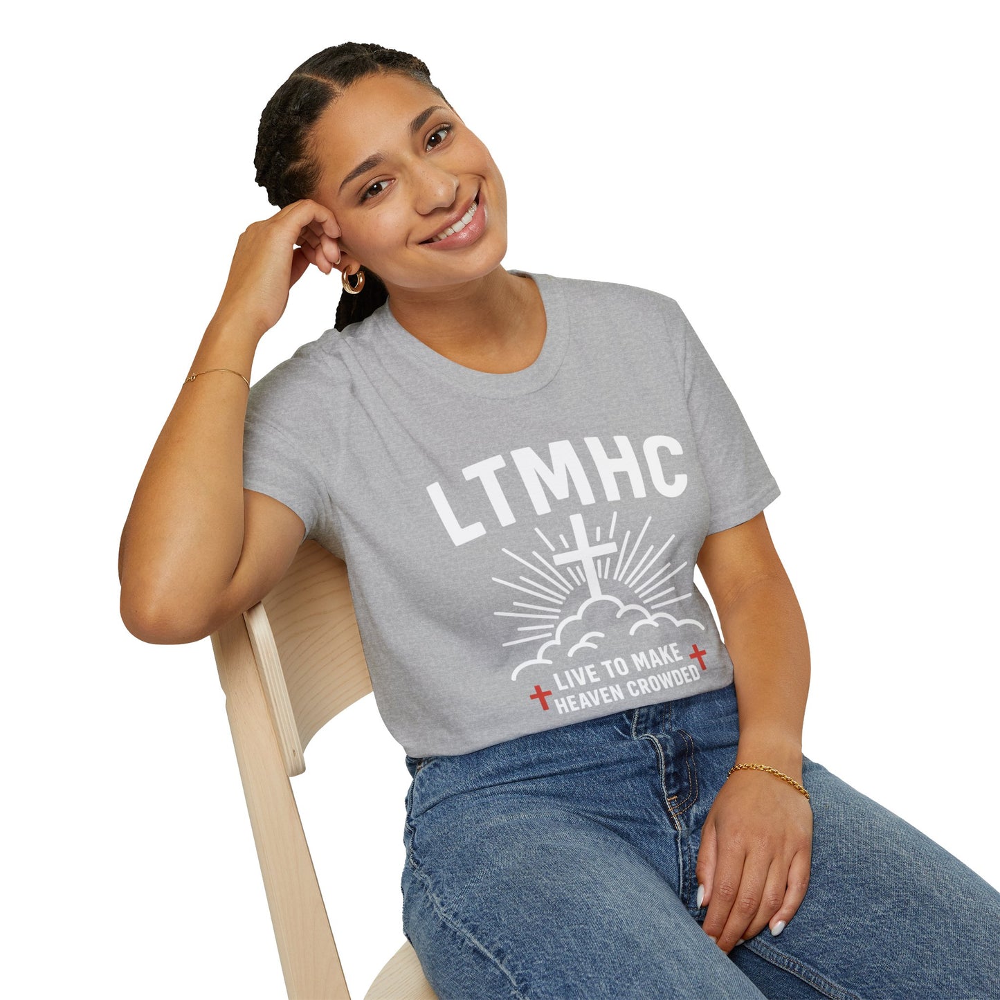 Live To Make Heaven Crowded - Unisex Softstyle T-Shirt